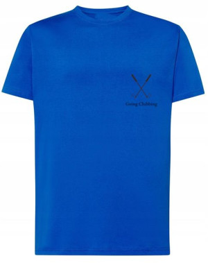 T-Shirt nadruk logo Klub Golfa Rozm.M