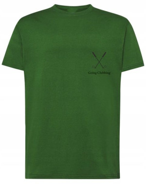 T-Shirt nadruk logo Klub Golfa Rozm.S
