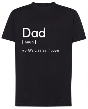 T-shirt nadruk najlepszy TATA na świecie Rozm.5XL