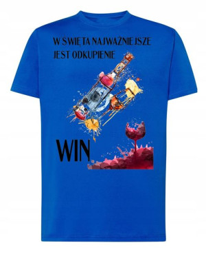 T-Shirt nadruk odkupienie Win Święta R.M