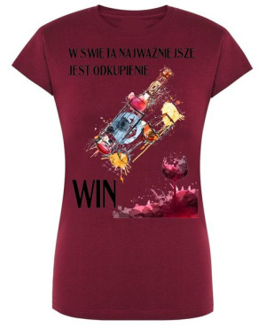 T-Shirt nadruk Odkupienie Win Święta R.XXL