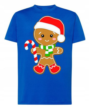 T-Shirt nadruk Świąteczne Ciastko R.3XL