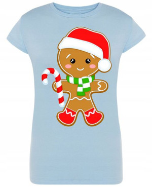 T-Shirt nadruk Świąteczne Ciastko R.M