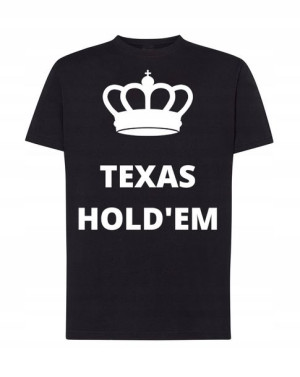 T-Shirt Poker Texas Hold’em King Rozm.3XL