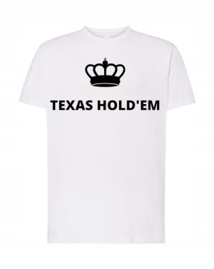 T-Shirt Poker Texas Hold’em King Rozm.S