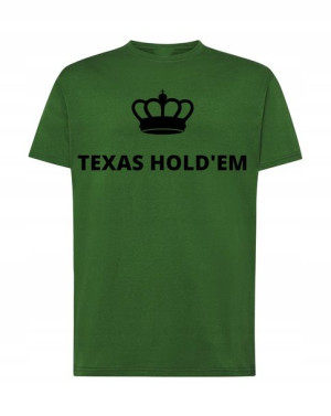 T-Shirt Poker Texas Hold’em King Rozm.XL