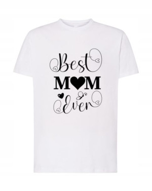 T-Shirt PREZENT nadruk Najlepsza mama Rozm.4XL