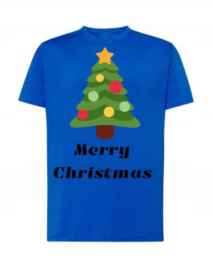 T-Shirt Świąteczny Choinka Christmas R.5XL