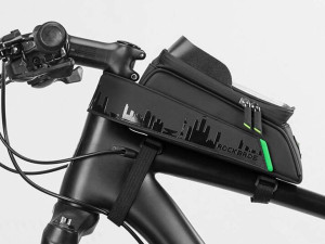 Etui torba sakwa na rower uchwyt rowerowy na ramę RockBros 029-1BK Czarne