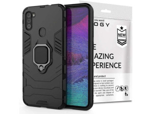 Etui Alogy Stand Ring Armor do Samsung Galaxy M11/ A11 czarne