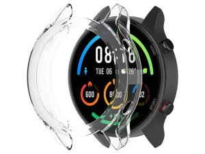 Etui silikonowe Alogy case do Xiaomi Mi Watch Color Sport Przezroczyste