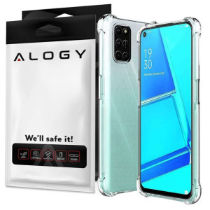 Etui pancerne ShockProof Alogy do Oppo A54/ A74/ A93 5G  Przezroczyste