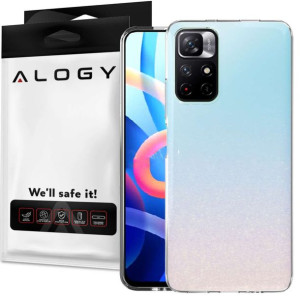 Etui silikonowe obudowa case do Xiaomi POCO M4 Pro przezroczyste