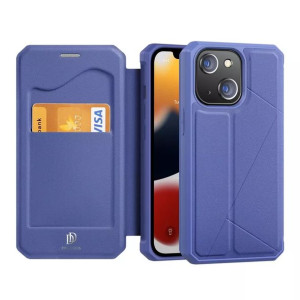 DUX DUCIS Skin X kabura etui pokrowiec z klapką iPhone 13 niebieski