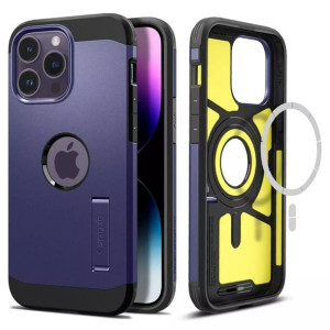 Etui Spigen Tough Armor Mag MagSafe do Apple iPhone 14 Pro Deep Purple