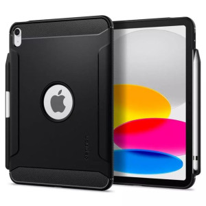 Etui na tablet Spigen Rugged Armor do Apple iPad 10.9 2022 MATTE BLACK