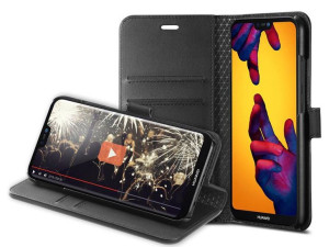 Etui Spigen Wallet S portfel Huawei P20 Lite black