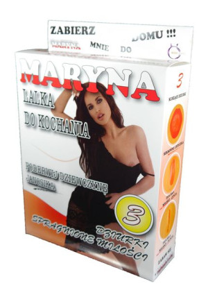 Lalka dmuchana Maryna (z 3 otworkami)