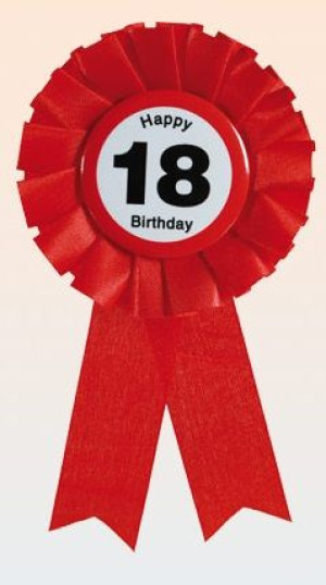Odznaka urodzinowa - 18
