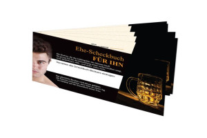 Ehe-Scheckbuch FÜR IHN - TYLKO DE