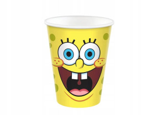 Kubeczki urodzinowe Spongebob Kanciastoporty