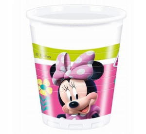 Kubeczki plastikowe Myszka Miki Minnie 8 szt kubki
