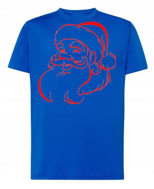 T-Shirt świąteczny nadruk Mikołaj R.XS