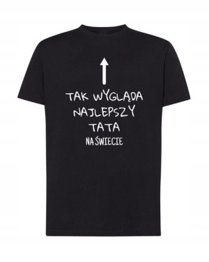 T-Shirt tak wygląda najlepszy tata Rozm.XS