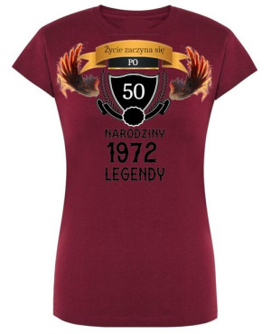 T-Shirt urodzinowy Narodziny Legendy Prezent R.L