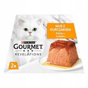 Mokra Karma PURINA GOURMET Revelations Mus Kurczak 114g