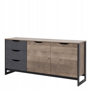 Nowoczesna Komoda w Stylu Loftowym 160 cm