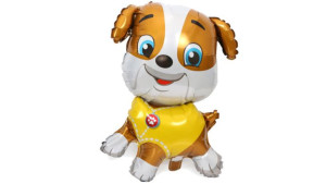 Balon Foliowy  Psi Patrol Rubble 75 x 59 cm. Na Hel lub powietrze.