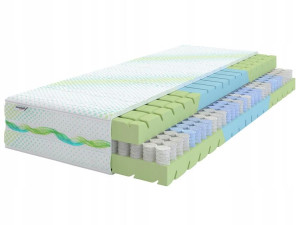 Wysoki Materac Hybrydowy 140x200 PREMIUM Polski