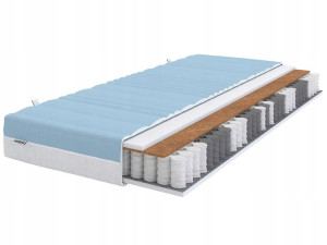 Piankowy Materac z Kokosem 160x200 dla Alergików