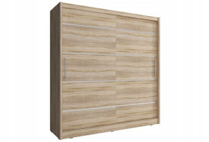Szafa 130 cm Drzwi Przesuwane SONOMA do Sypialni