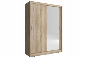 Szafa 130 cm Drzwi Przesuwane SONOMA do Sypialni