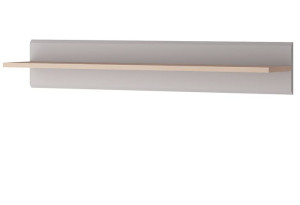 Półka na Dekoracje 90cm Wisząca na Ścianę SZARA
