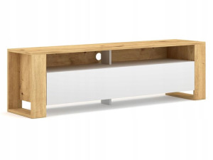 Klasyczna Szafka pod TV Skandynawska Biały Artisan