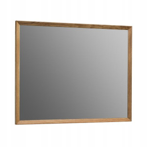 Lustro 100x80 w Drewnianej Oprawie na Ścianę