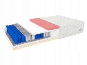 Materac Kronos 120x200 Sprężynowy Kieszeniowy Hit
