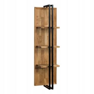 Drewniane Półki Wiszące 120x40 Dąb Naturalny