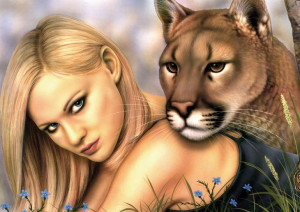Puzzle Piękna I Puma 68x48 Trefl 10193 (1000 El.) 12+