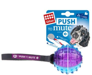 Push to mute zabawka piszczałka dla psa