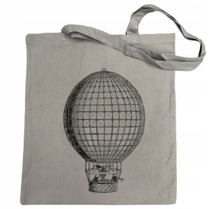 Torba na zakupy fajny retro nadruk BALON