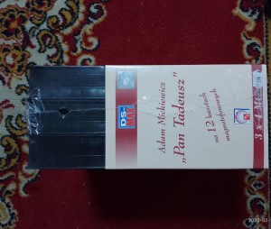 NOWY zestaw audiobooków retro Pan Tadeusz na kasetach