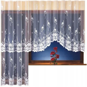 Hortensja 150x250 + 300x150cm - (2 firany) SALE