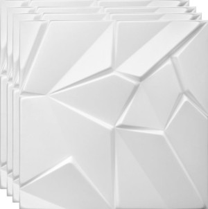 Panele Białe Kasetony Sufitowe 3d Merkury 2m2
