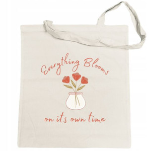 Torba na zakupy nadruk KWIATY Everything Blooms
