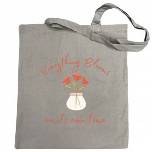 Torba na zakupy nadruk KWIATY Everything Blooms