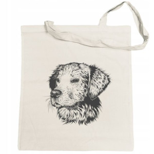 Torba na zakupy nadruk Pies GOLDEN RETRIEVER